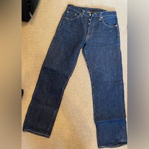 501 Levi’s mens jeans - white oak cone denim